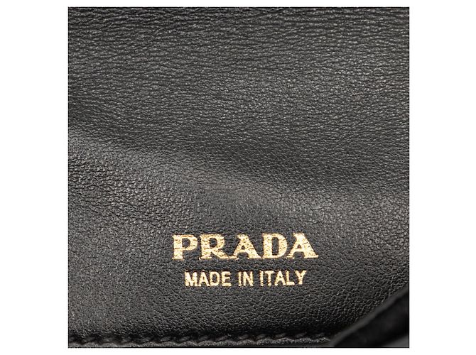Borsa crossbody Prada Impuntu Velluto Corsaire nera Nero - vista 5