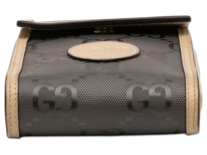 Gray Gucci Off The Grid Mini GG Econyl Crossbody Grey - view 3