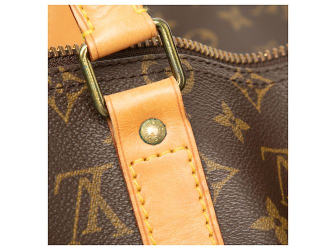 Borsa da viaggio Louis Vuitton Monogram Keepall 50 Marrone - vista 12