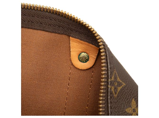 Borsa da viaggio Louis Vuitton Monogram Keepall 50 Marrone - vista 9
