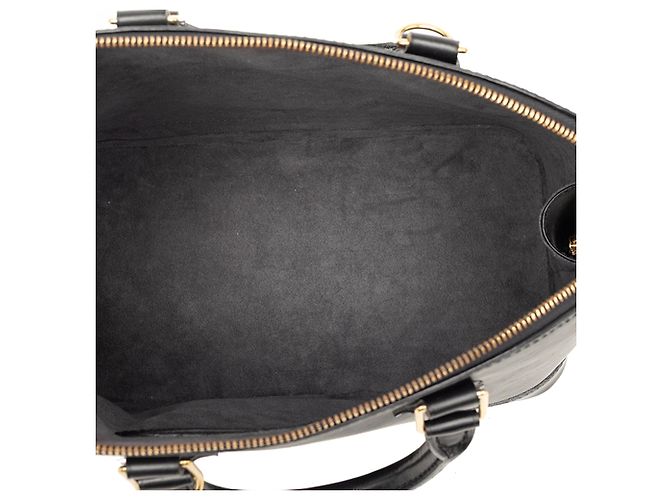 Borsa Louis Vuitton Epi Alma PM Nera Nero - vista 4