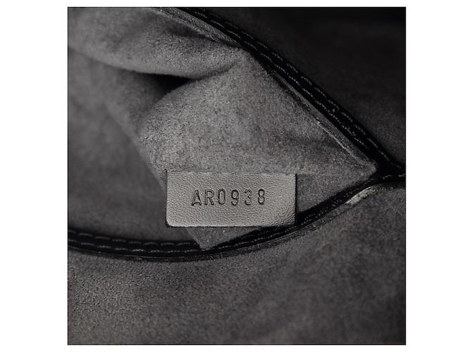 Borsa Louis Vuitton Epi Alma PM Nera Nero - vista 6