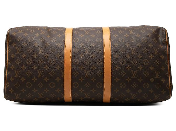 Borsa da viaggio Louis Vuitton Monogram Keepall 55 marrone - vista 3
