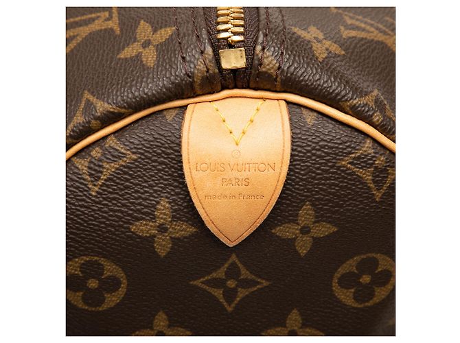 Borsa da viaggio Louis Vuitton Monogram Keepall 55 marrone - vista 5