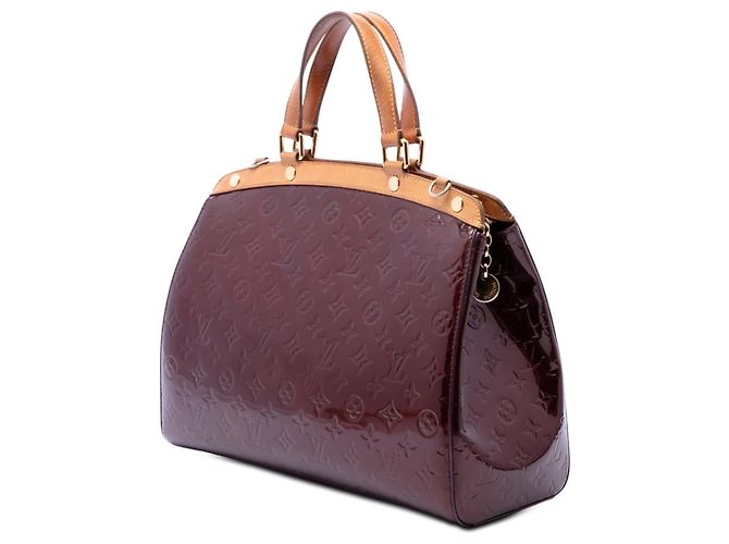 Borsa Satchel Brea GM Louis Vuitton Monogram Vernis Rossa Rosso - vista 2