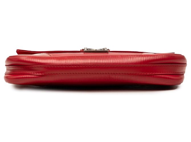 Borsa Louis Vuitton Epi Pochette Segur Rossa Rosso - vista 3
