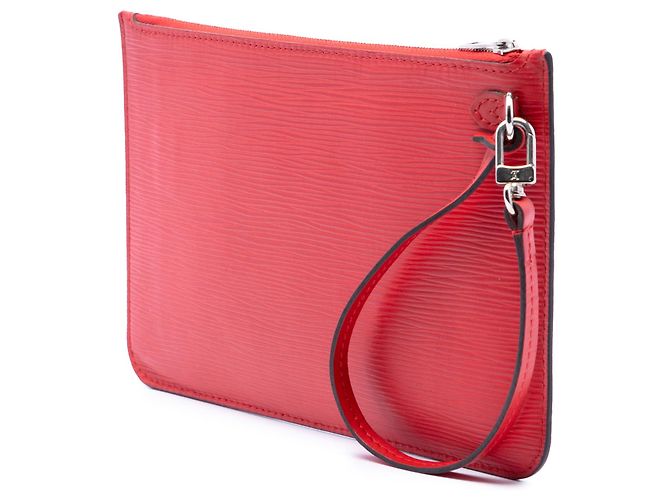 Pouch Louis Vuitton Epi Neverfull rossa Rosso - vista 2