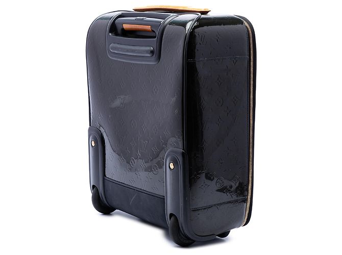 Borsa da viaggio Louis Vuitton Monogram Vernis Pegase 45 Nera Nero - vista 2