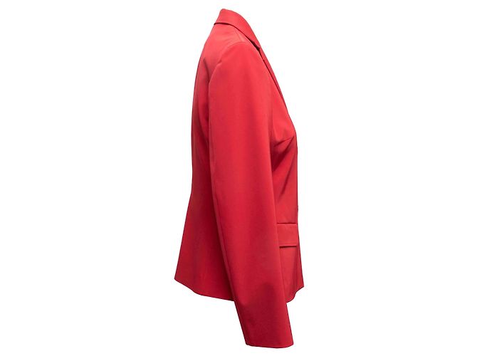 Blazer entallado Prada rojo talla IT 44 Roja - vista 2