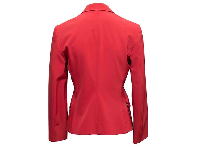 Blazer entallado Prada rojo talla IT 44 Roja - vista 3