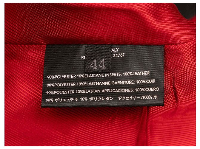 Blazer entallado Prada rojo talla IT 44 Roja - vista 5