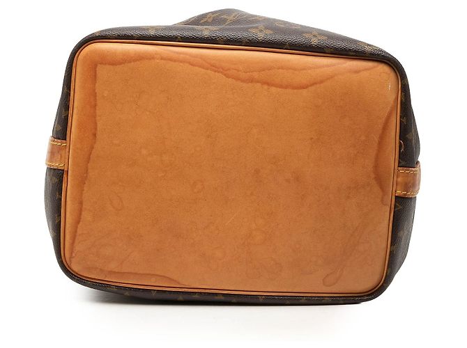 Borsa a secchiello Louis Vuitton Monogram Petit Noe Marrone - vista 3