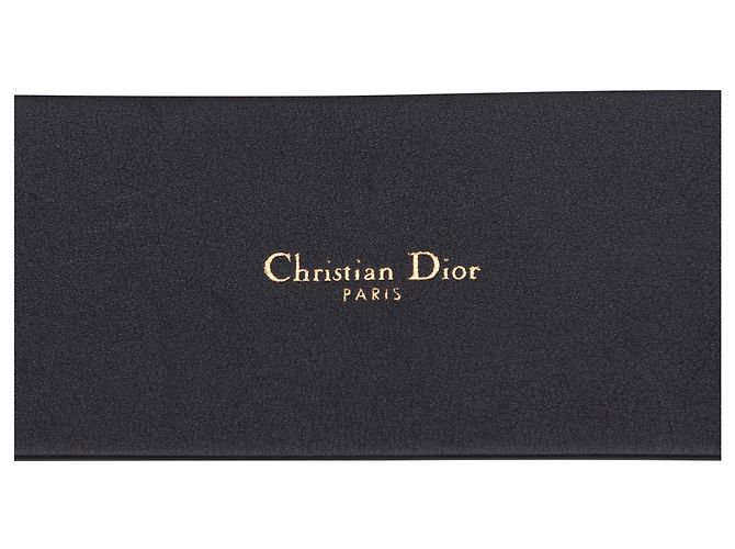 Christian Dior breiter Ledergürtel Farbe Schwarz Größe US S - Ansicht 4