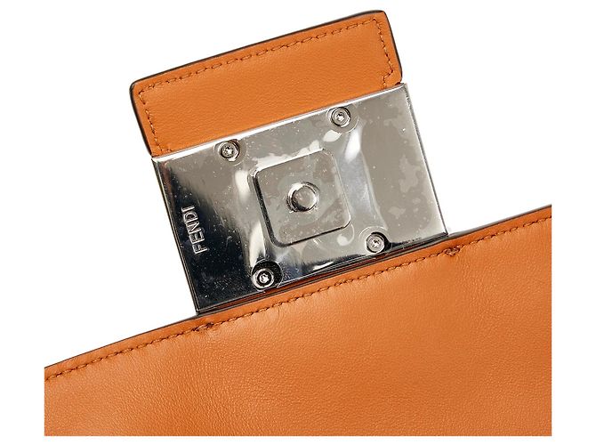 Borsa cintura convertibile in pelle Fendi Zucca marrone - vista 9
