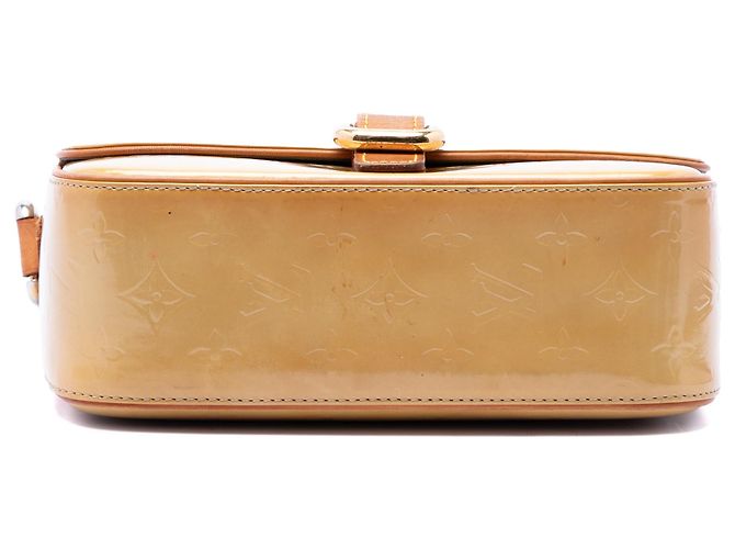 Borsa a tracolla Louis Vuitton Monogram Vernis Christie GM Marrone - vista 3