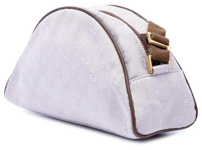 Borsa a tracolla Gucci GG Canvas viola Porpora - vista 2