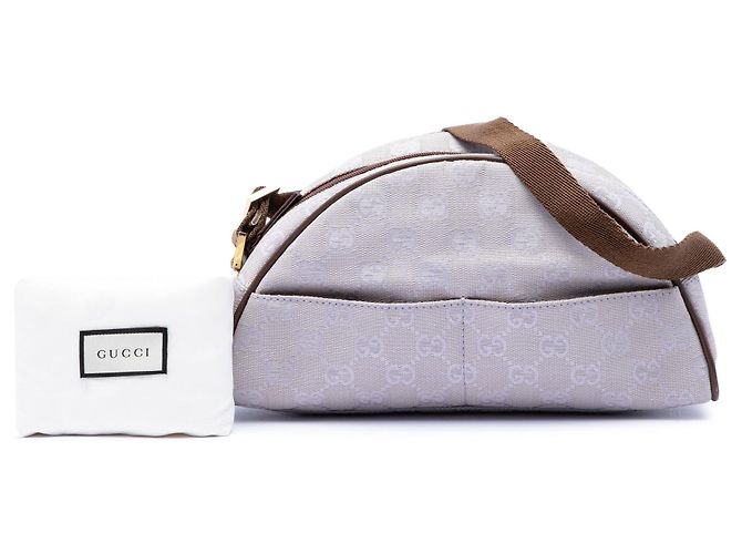 Borsa a tracolla Gucci GG Canvas viola Porpora - vista 7