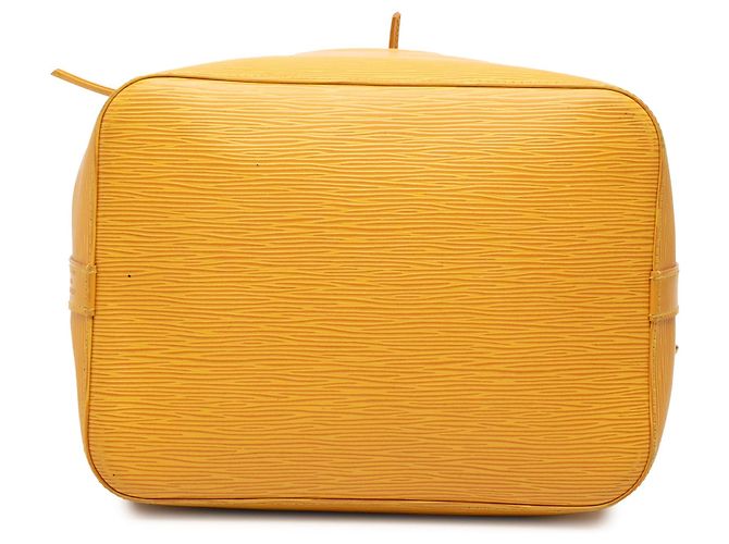 Borsa a secchiello Louis Vuitton Epi Petit Noe Gialla Giallo - vista 3