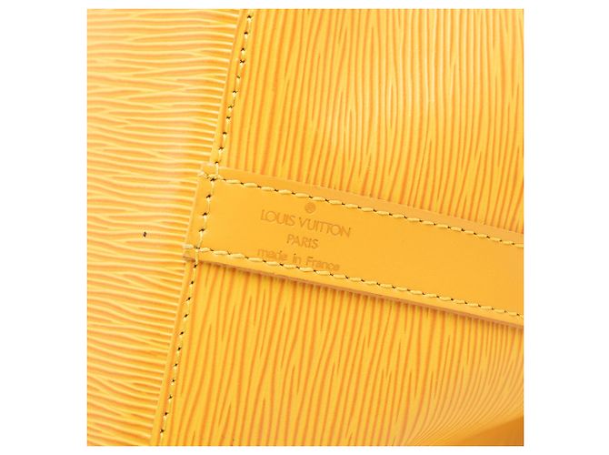 Borsa a secchiello Louis Vuitton Epi Petit Noe Gialla Giallo - vista 5