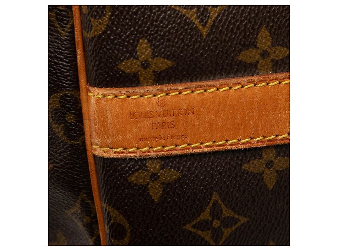 Borsa da viaggio Louis Vuitton Monogram Keepall Bandouliere 55 Marrone - vista 5
