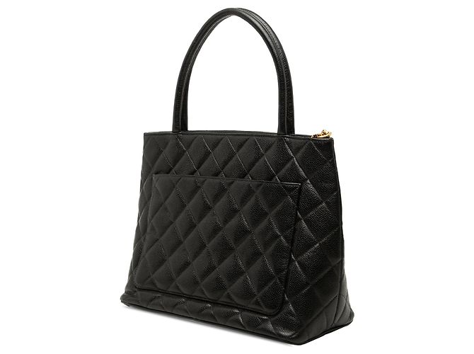 Tote Chanel Caviar Medallion Nera Nero - vista 2