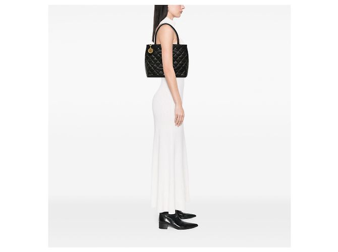 Tote Chanel Caviar Medallion Nera Nero - vista 6
