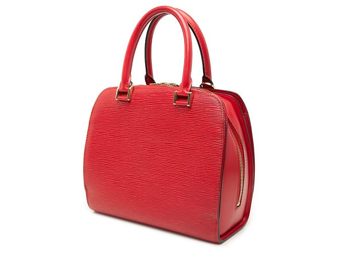 Borsa a mano Louis Vuitton Epi Sablons rossa Rosso - vista 2