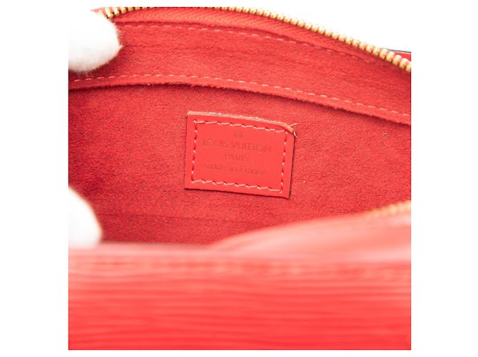 Borsa a mano Louis Vuitton Epi Sablons rossa Rosso - vista 5