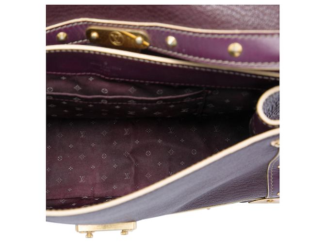 Borsa a tracolla Louis Vuitton Suhali Le Talentueux Viola Porpora - vista 4