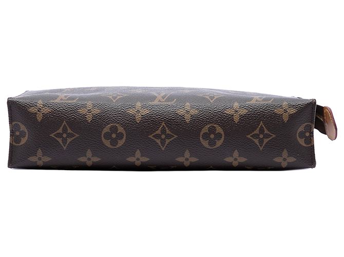 Borsetta Louis Vuitton Monogram Toiletry Pouch 26 marrone - vista 3