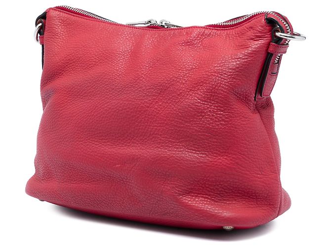 Borsa a tracolla Prada Vitello Daino rossa Rosso - vista 2