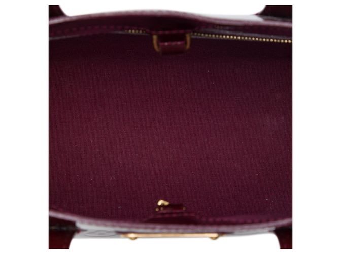 Borsa Louis Vuitton Monogram Vernis Wilshire PM rossa Rosso - vista 4
