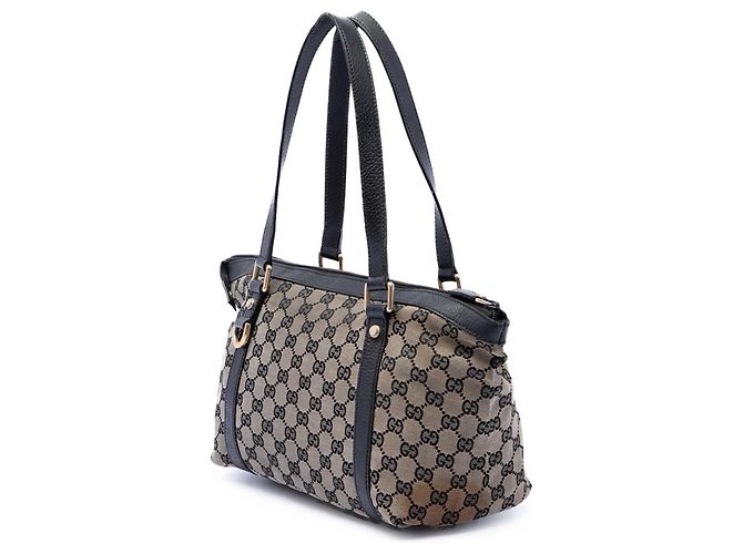 Gucci GG Canvas Abbey D Ring Tote Grau - Ansicht 2