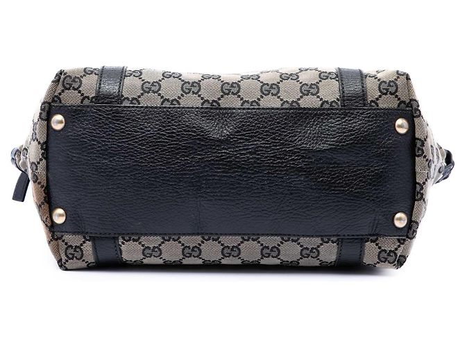 Gucci GG Canvas Abbey D Ring Tote Grau - Ansicht 3