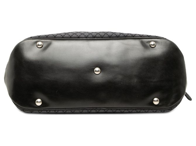 Borsa da viaggio Gucci Diamante Canvas nera Nero - vista 3