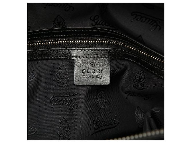 Borsa da viaggio Gucci Diamante Canvas nera Nero - vista 5