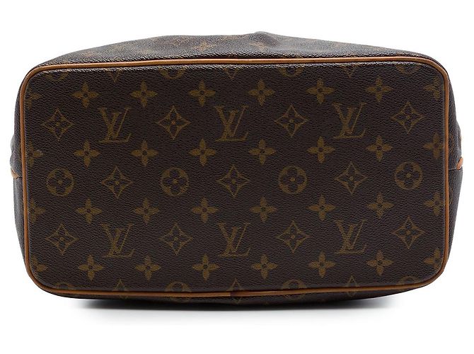 Borsa Satchel Louis Vuitton Monogram Palermo PM Marrone - vista 3