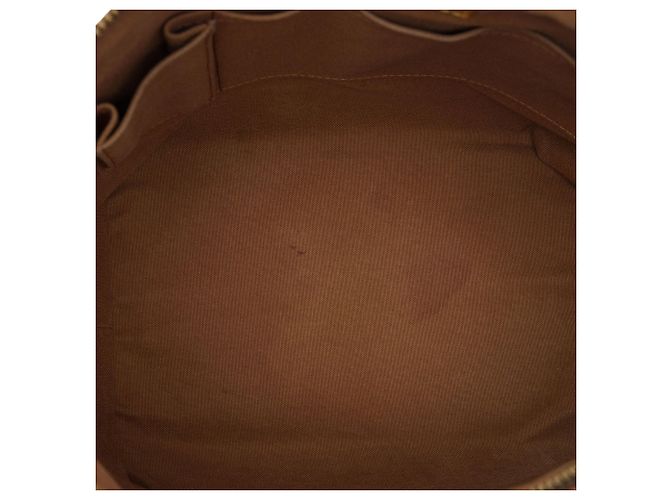 Borsa Satchel Louis Vuitton Monogram Palermo PM Marrone - vista 4