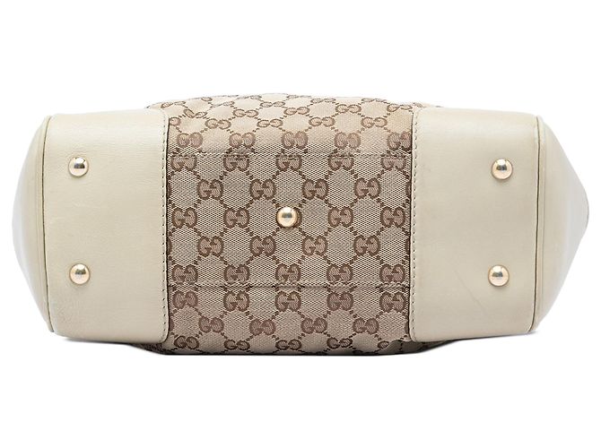 Tote Gucci GG Canvas Web Mayfair Beige - vista 3