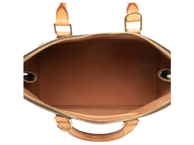 Borsa Louis Vuitton Monogram Alma PM Marrone - vista 4