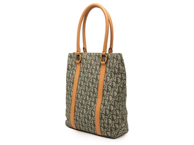 Borsa Tote Diorissimo Trotter Canvas verde Dior - vista 2