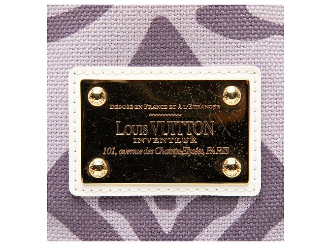 Borsa Tote Cabas PM Louis Vuitton Monogram Tahitienne Viola Porpora - vista 6