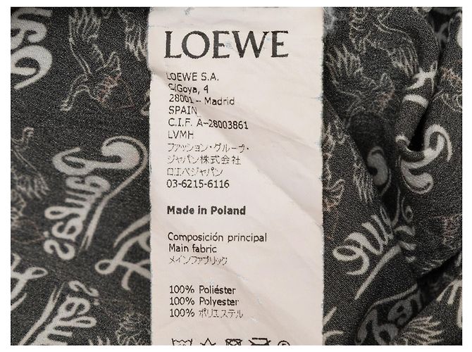 Loewe Paula's Logo ärmelloses Top Schwarz & Beige Größe EU 34 - Ansicht 6