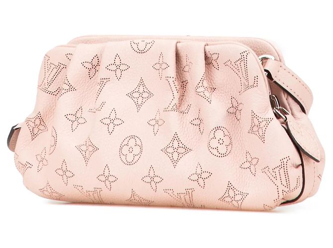 Borsa a tracolla Louis Vuitton Monogram Mahina Scala Mini Pouch Rosa - vista 2