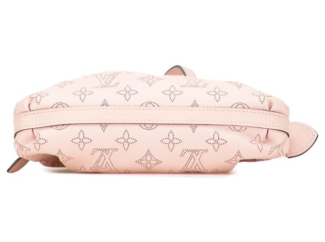 Borsa a tracolla Louis Vuitton Monogram Mahina Scala Mini Pouch Rosa - vista 3