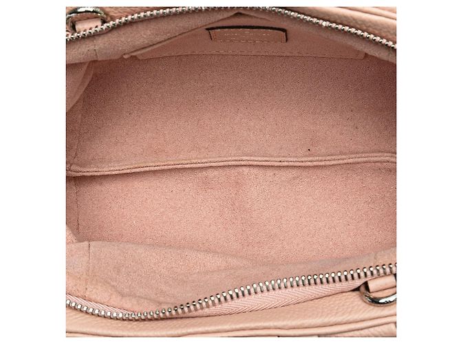 Borsa a tracolla Louis Vuitton Monogram Mahina Scala Mini Pouch Rosa - vista 4