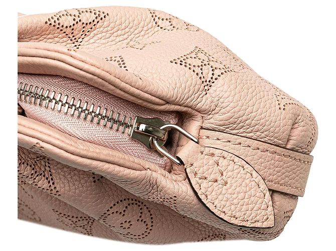 Borsa a tracolla Louis Vuitton Monogram Mahina Scala Mini Pouch Rosa - vista 8