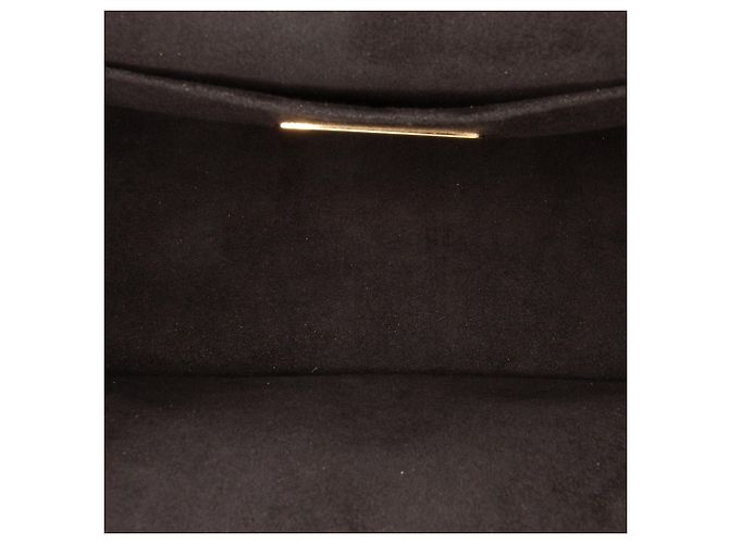 Borsa Chanel Small Calfskin Kiss Lock Frame Bag Oro D'oro - vista 4