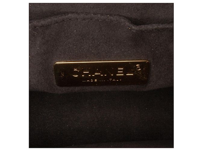Borsa Chanel Small Calfskin Kiss Lock Frame Bag Oro D'oro - vista 5