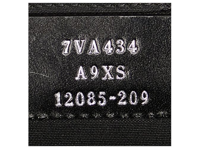 Borsa cintura diagonale Fendi Zucca FF 1974 nera Nero - vista 7